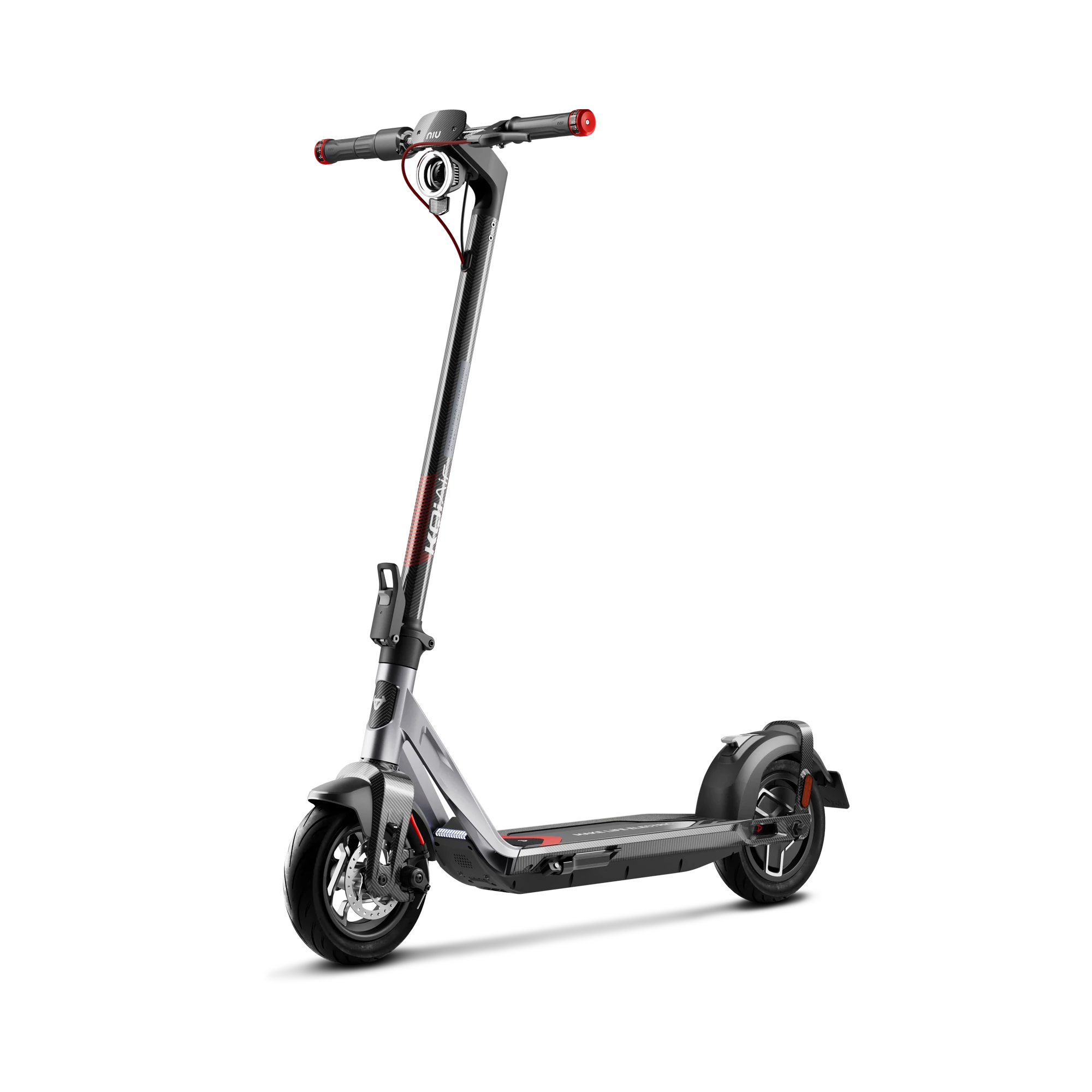 NIU KQi Air - silver/red